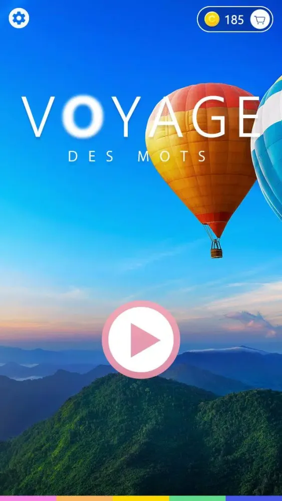 Tangkapan layar Voyage Des Mots