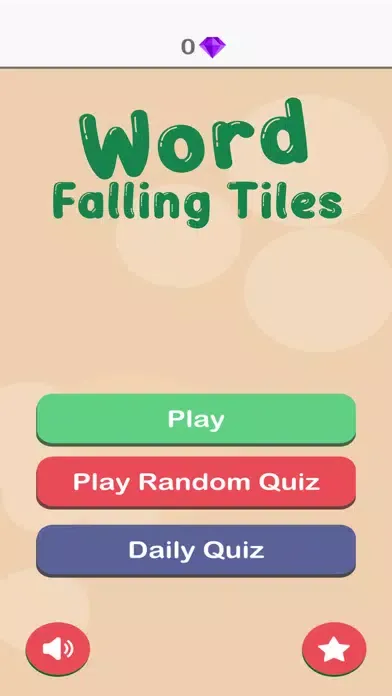 Word Falling Tiles应用截图