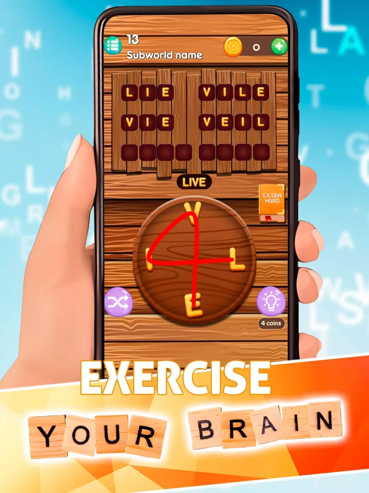 Capturas de pantalla de Word Connect 2025