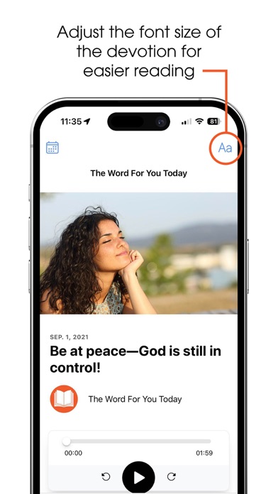 The Word For You Today应用截图