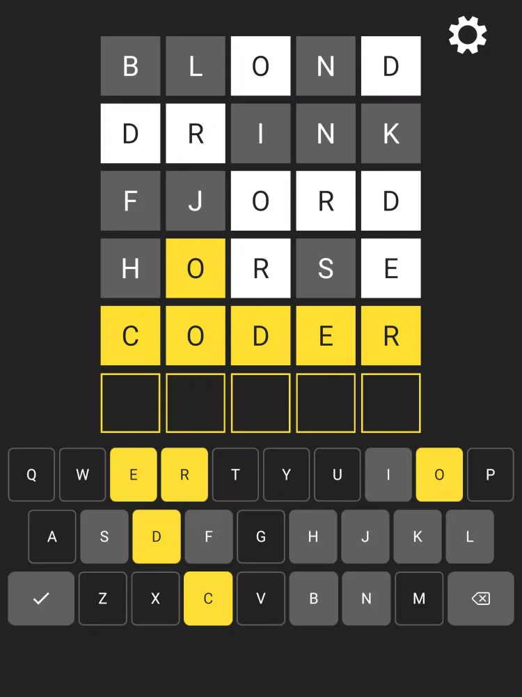 Ảnh chụp màn hình của Wordley Challenge: Word Daily