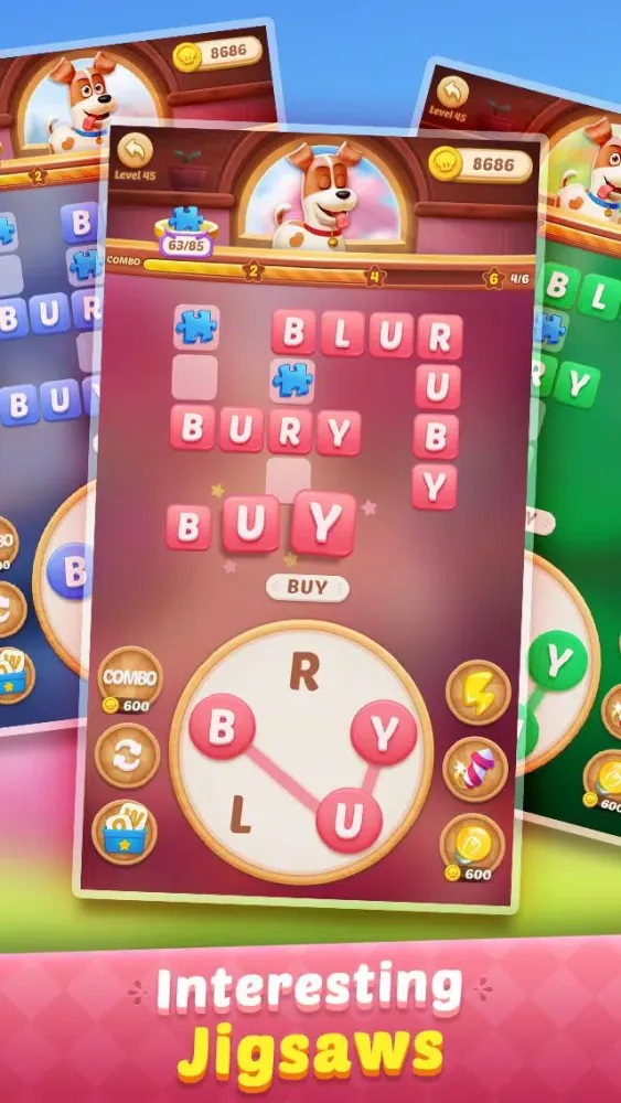 Tangkapan skrin Word Cross: Pet Story