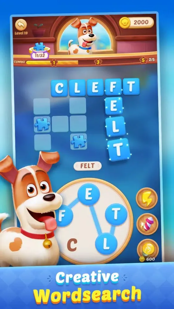 Tangkapan skrin Word Cross: Pet Story