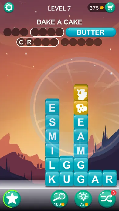 ภาพหน้าจอของ Word Stack -Sharpen your brain