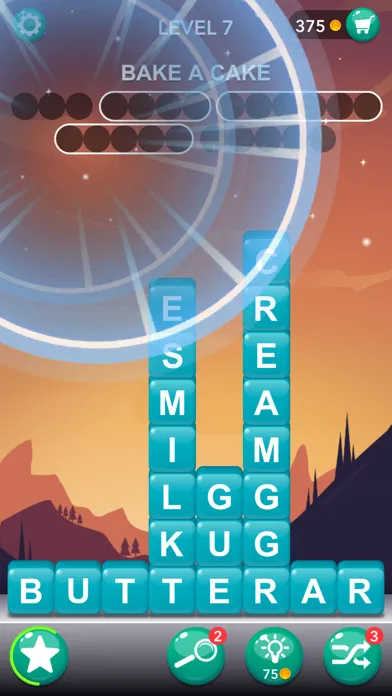 ภาพหน้าจอของ Word Stack -Sharpen your brain