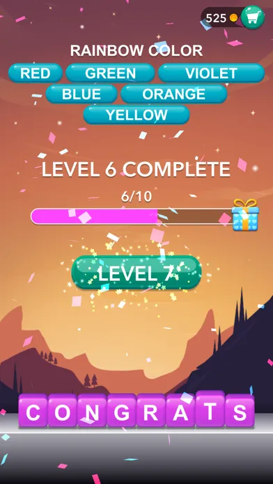 ภาพหน้าจอของ Word Stack -Sharpen your brain