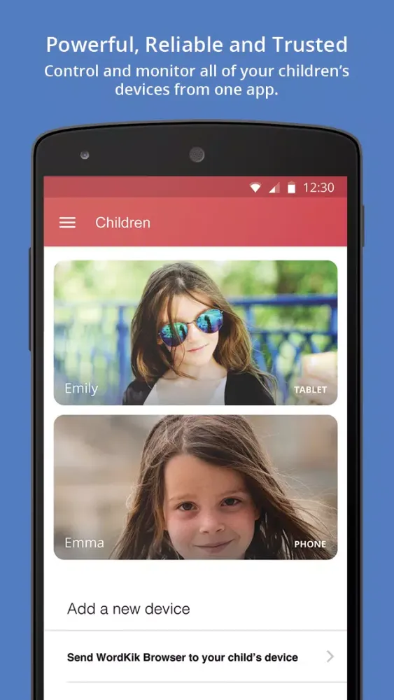 WordKik Parental Control Ekran Görüntüleri