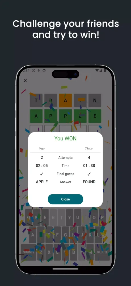 صور Wordly VS - 2 player word game