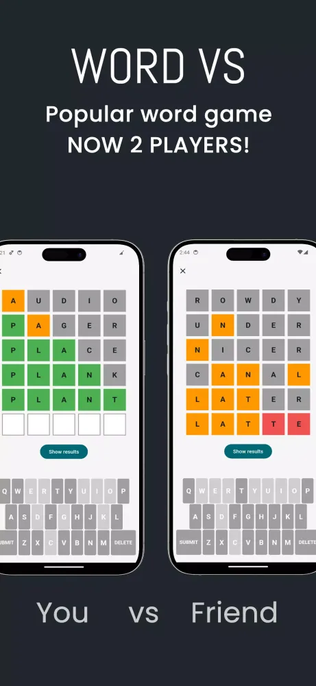 صور Wordly VS - 2 player word game