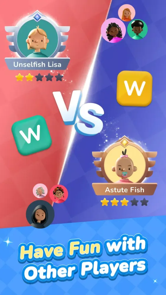 Wordlebattle with friends स्क्रीनशॉट