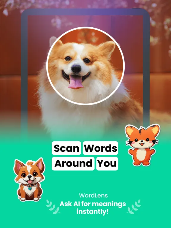 WordLens | Learn words game iPad  Screenshots
