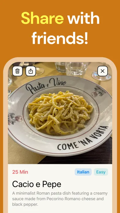 Recipix - AI Recipe Generator 스크린샷