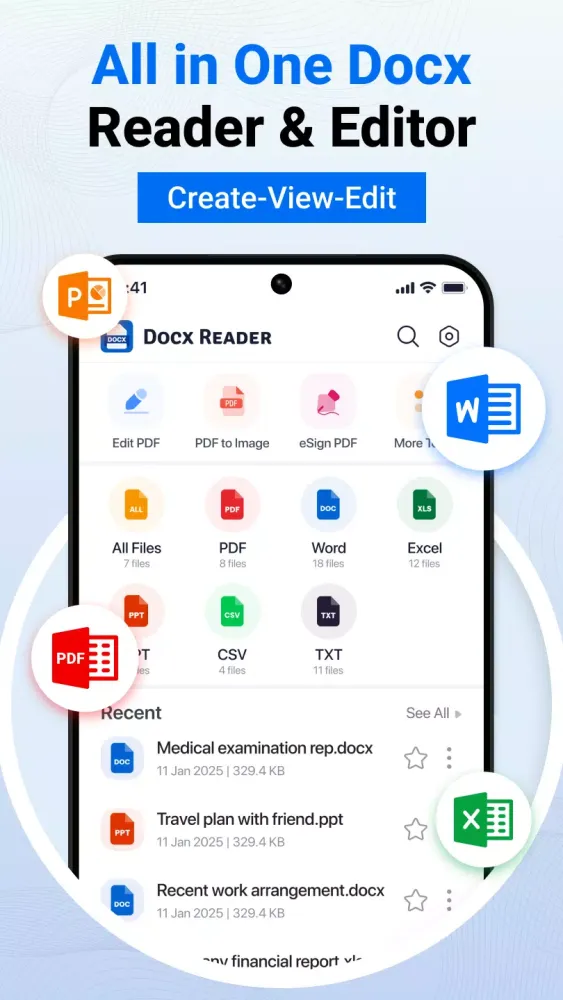 Docx Reader Screenshots