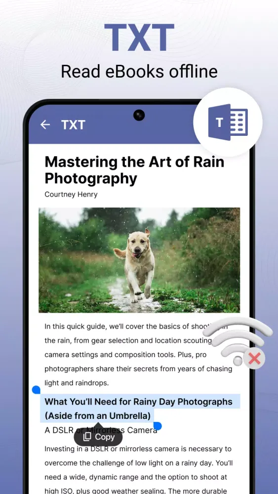 Docx Reader Screenshots