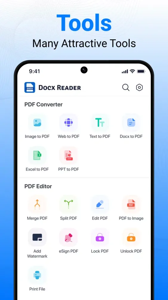 Docx Reader Screenshots