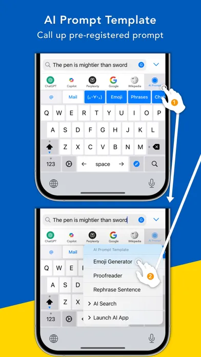Bear - AI Keyboard Screenshots
