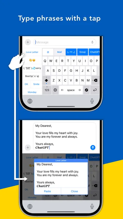 Bear - AI Keyboard Screenshots