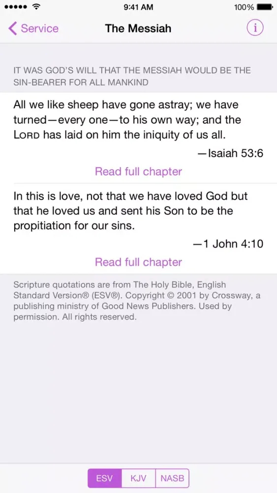 The Messiah - Bible Prophecies about Jesus Christ應用截圖