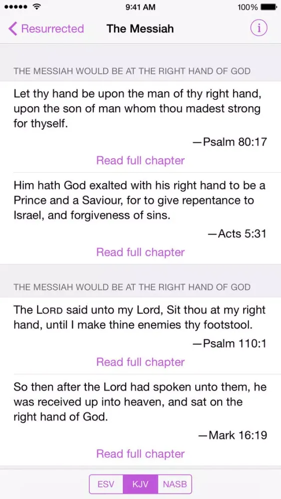 The Messiah - Bible Prophecies about Jesus Christ應用截圖