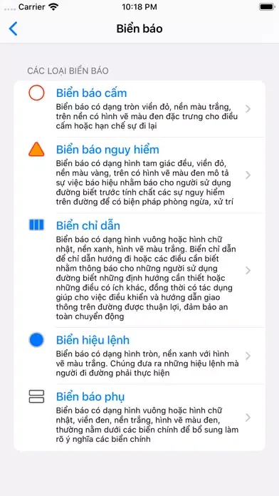 Tangkapan layar 600 - Câu Hỏi Giấy Phép Lái Xe