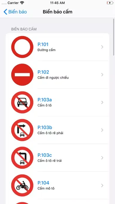 Tangkapan layar 600 - Câu Hỏi Giấy Phép Lái Xe
