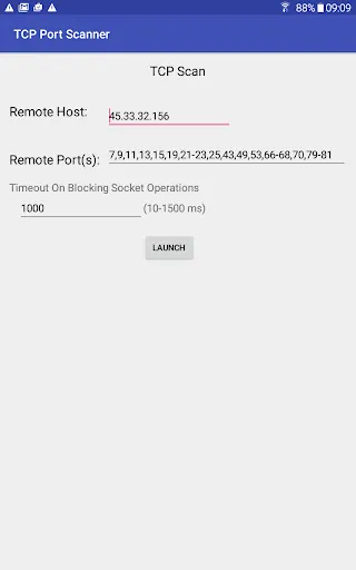 TCP Port Scanner应用截图