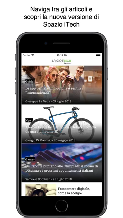 Spazio iTech سکرین شاٹس