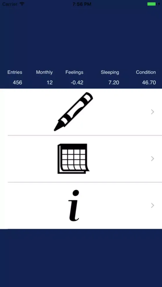SleepNotes Ekran Görüntüleri