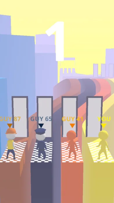 Tangkapan skrin Word Run 3D!