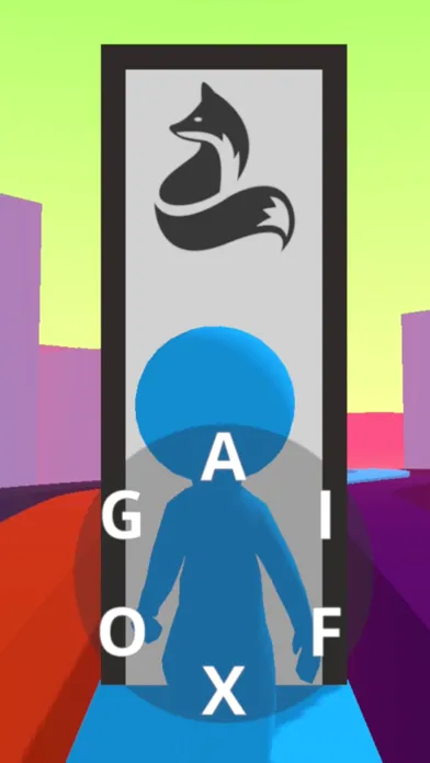 Tangkapan skrin Word Run 3D!