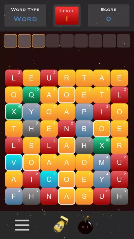 Скриншоты Fun words game