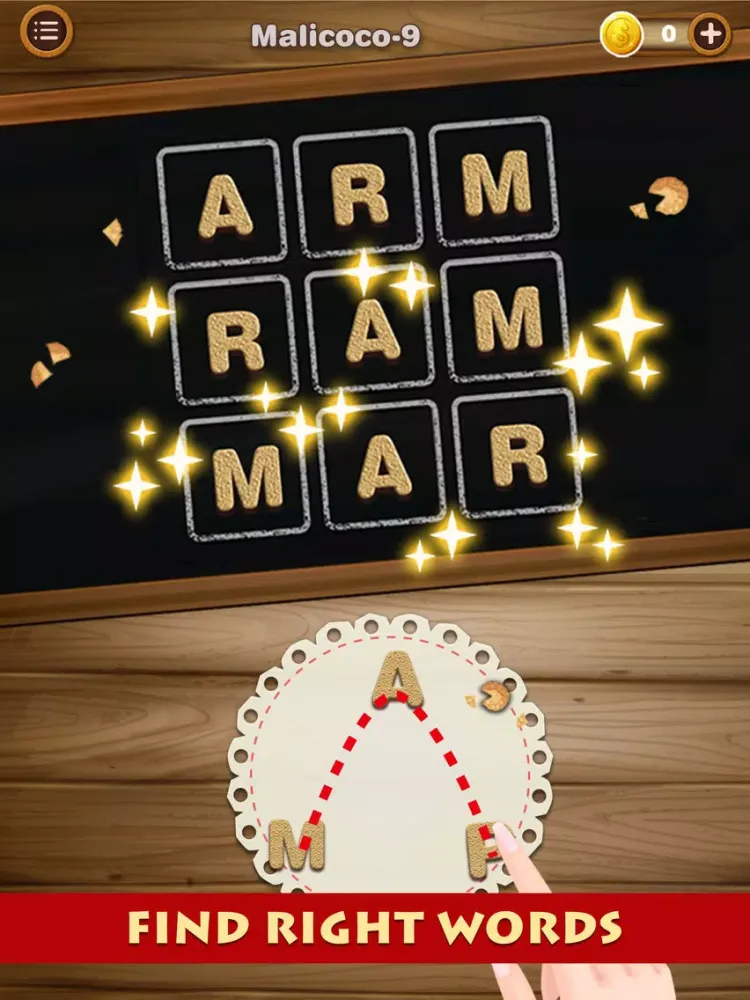 Ảnh chụp màn hình của Word Crumble - Connect Word iPad 