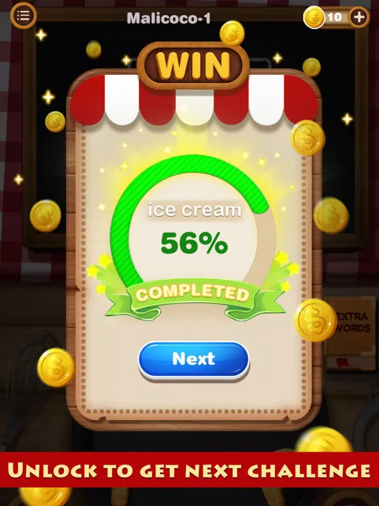 Ảnh chụp màn hình của Word Crumble - Connect Word iPad 