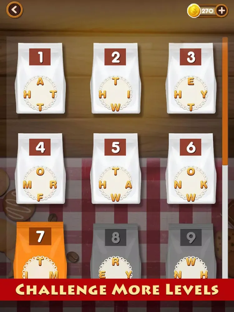 Ảnh chụp màn hình của Word Crumble - Connect Word iPad 