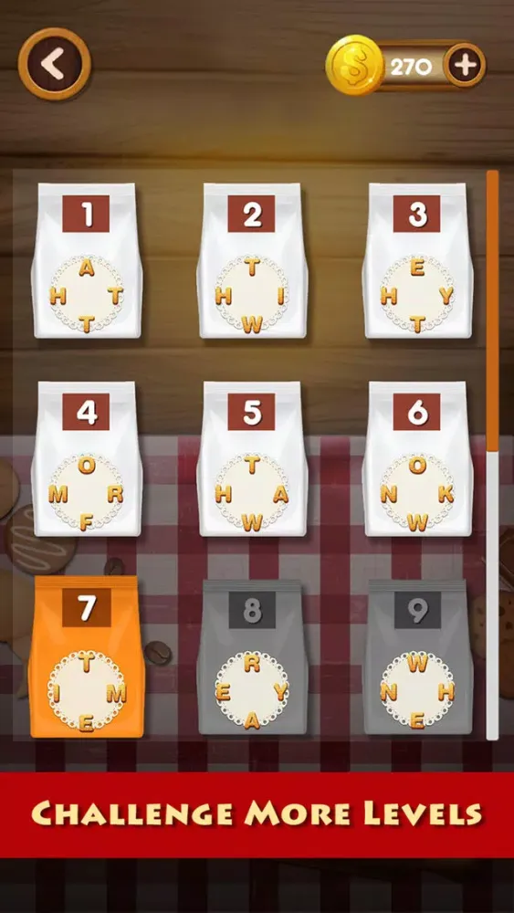 Ảnh chụp màn hình của Word Crumble - Connect Word