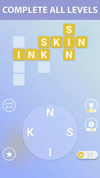 Zrzuty ekranu Words from Words: Crosswords