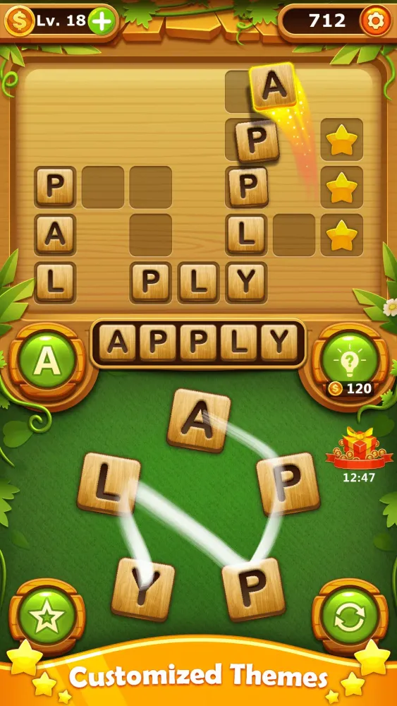 Capturas de pantalla de Word Cross Puzzle: Word Games
