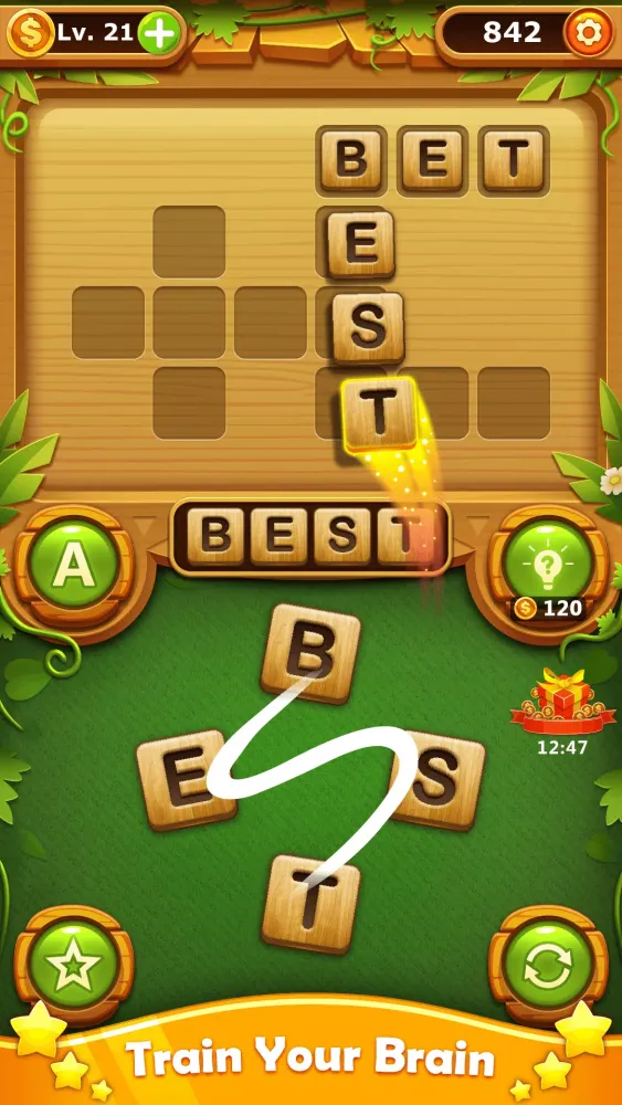 Capturas de pantalla de Word Cross Puzzle: Word Games