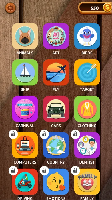 Captures d'écran de Wordscapes- Word Search