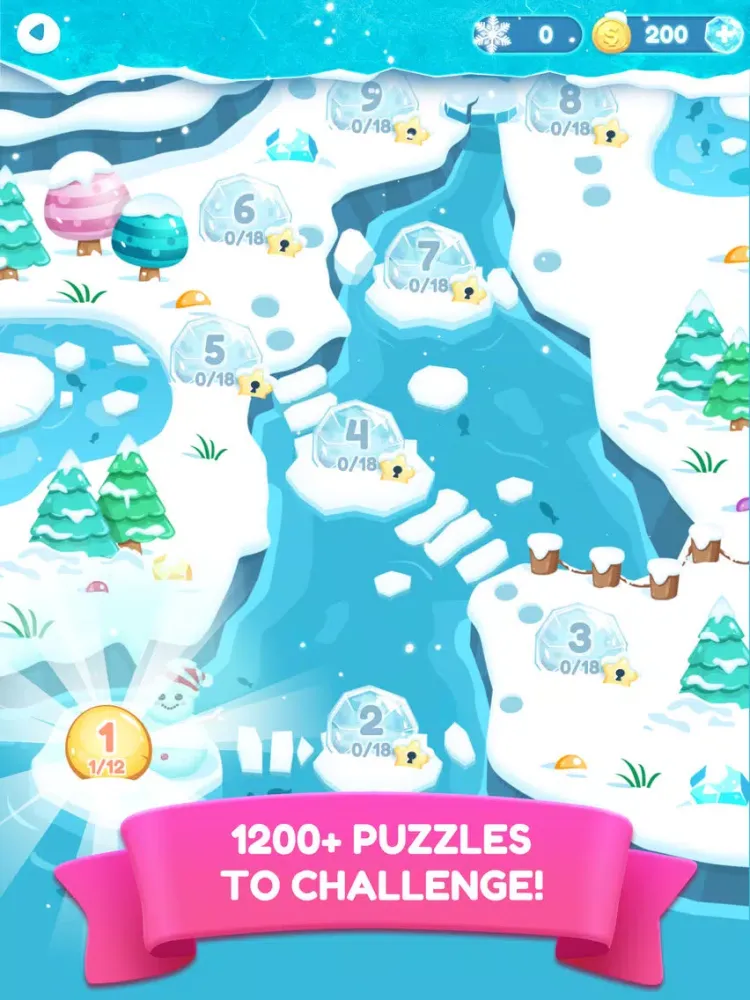 Zrzuty ekranu Word Frozen: Word Link Game iPad 