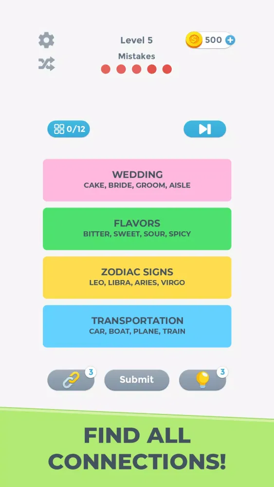 Connections سکرین شاٹس