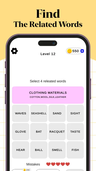 Connections Word Game Screenshots