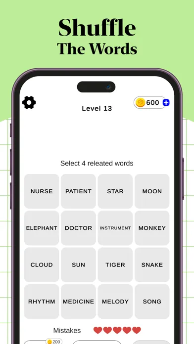 Connections Word Game Screenshots