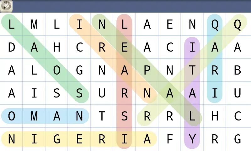ภาพหน้าจอของ Word Search Puzzle