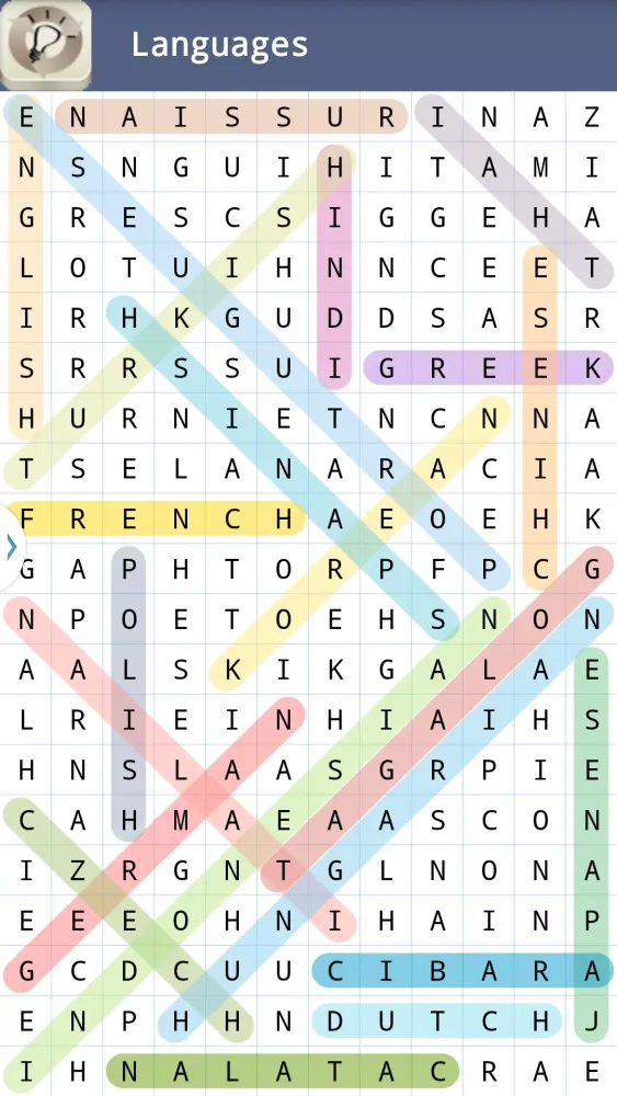 ภาพหน้าจอของ Word Search Puzzle