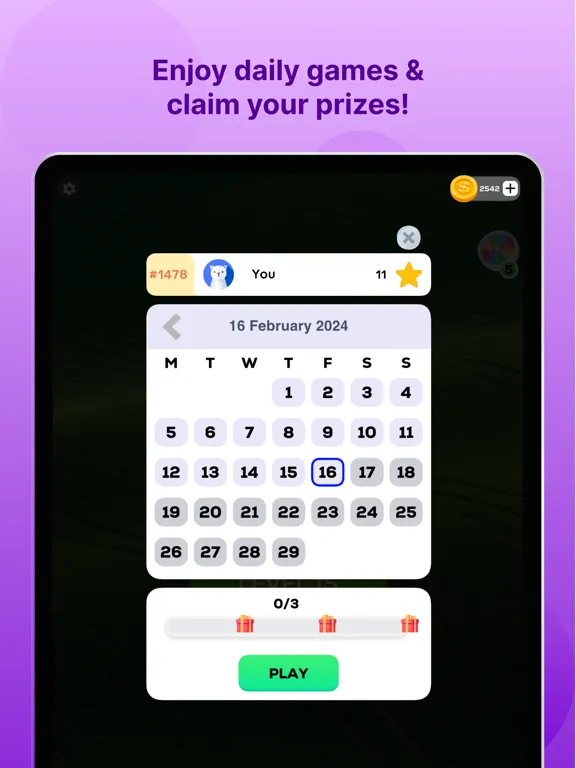 Zrzuty ekranu WordSparks - Uncrossed Puzzle iPad 