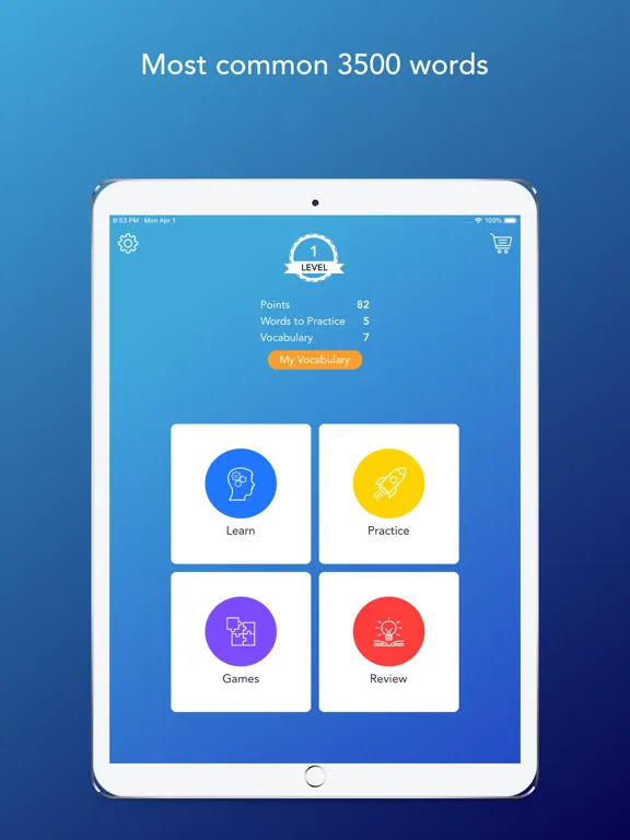 Tobo: Learn German Vocabulary iPad  স্ক্রিনশট