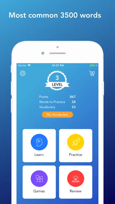 Tobo: Learn German Vocabulary স্ক্রিনশট