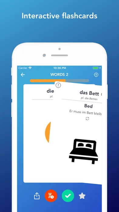 Tobo: Learn German Vocabulary স্ক্রিনশট