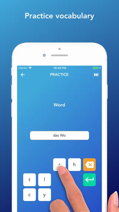 Tobo: Learn German Vocabulary স্ক্রিনশট
